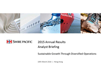 2015 Final Results Analyst Briefing presentation