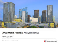 2016 Interim Results Analyst Briefing presentation