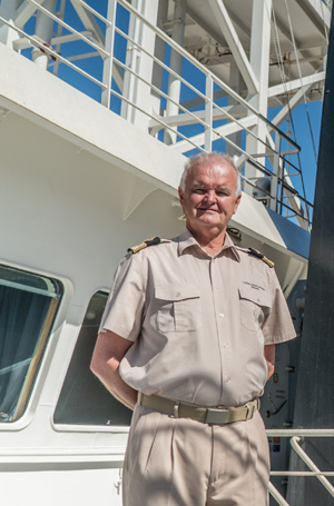 Peter van Uden, CNCo&rsquo;s Fleet Commodore.