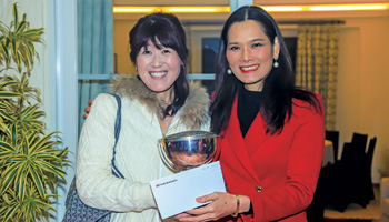 The Rose Bowl was won by Cathay Pacific's Yumiko Noguchi.
