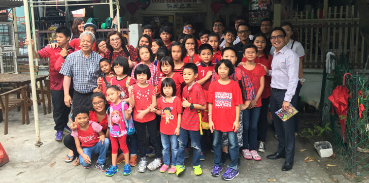 The day out earned big smiles from the orphans.