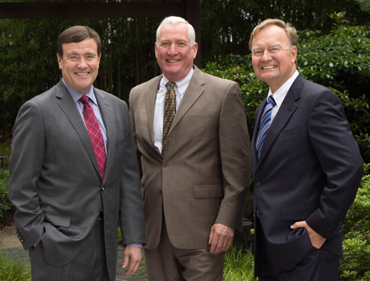 (Left to right) Jack Pelo, President and Chief Executive Officer, Swire Coca-Cola, USA, Steve Olyha, Chief Executive Officer, Finlay Extracts and Ingredients USA and Dave Harlan, President and Chief Executive Officer, United States Cold Storage.