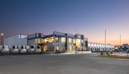 USCS's Covington facility in Tennessee. USCS has 38 temperature-controlled warehouses spread across 13 states.
