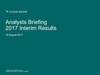2017 Interim Results Analyst Briefing presentation