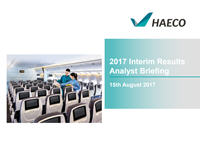 2017 Interim Results Analyst Briefing presentation