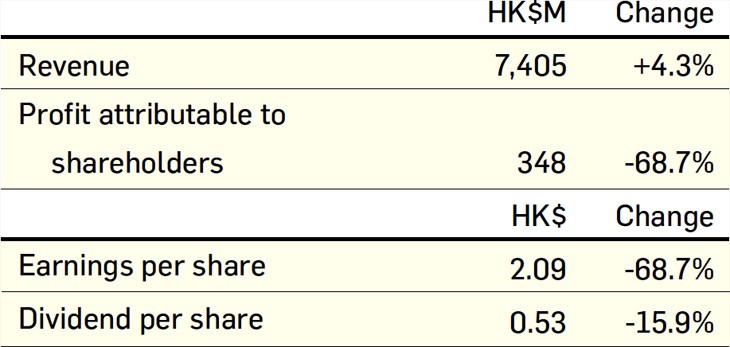 HAECO IR chart