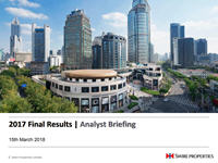 2017 Final Results Analyst Briefing presentation