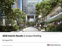 2018 Interim Results Analyst Briefing presentation