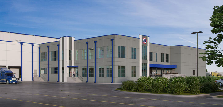 Computer rendering of Denton Phase One.