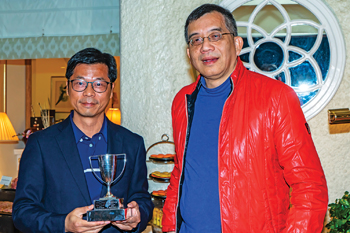 Kelvin Ng from Swire Properties wins the Taikoo Cup.