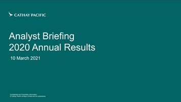 2020 Analyst Briefing