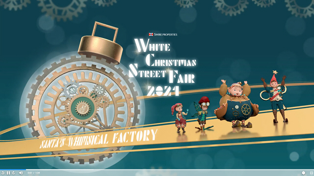 Watch the highlights of the Swire Properties&rsquo; White Christmas Street Fair 2021.