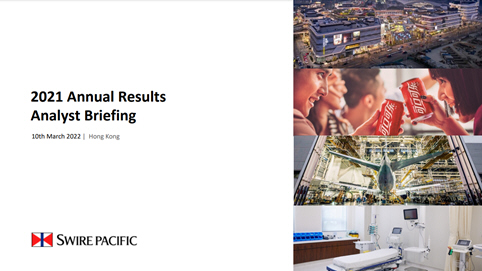 2021 Annual Results Analyst Briefing