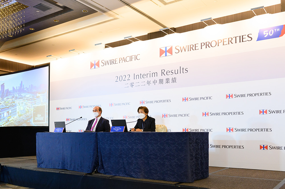 Swire Properties Limited 2022 Interim Results