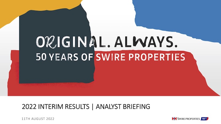 2022 Interim Results Analyst Briefing