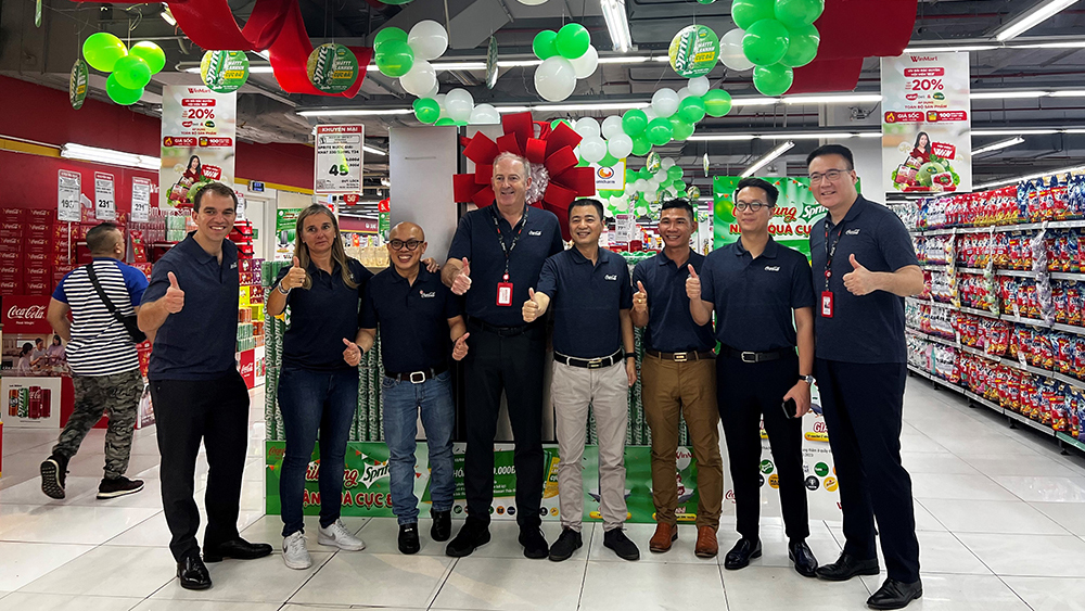 Guy joining a Swire Coca-Cola market visit in Ho Chi Minh City, Vietnam.