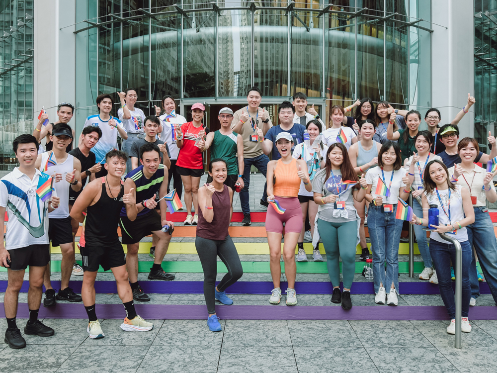 The 5km Pride Road Race held by Swire Properties.