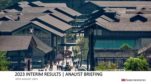 2023 Interim Results Analyst Briefing