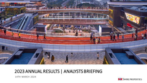 2023 Annual Results Analyst Briefing presentation