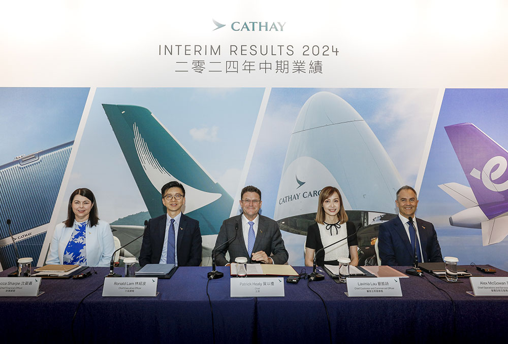 Cathay Pacific Interim Results 2024