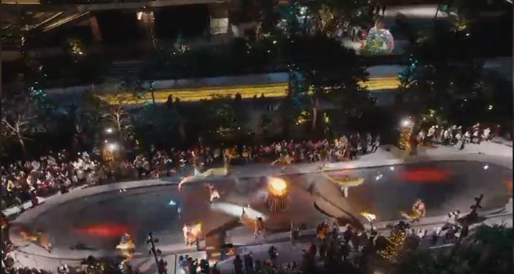 Watch the GRAND FINALE to the &ldquo;White Christmas Street Fair 2024&rdquo;.