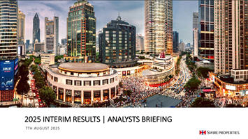 2025 Interim Results Analyst Briefing