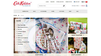 Cath Kidston launches online store