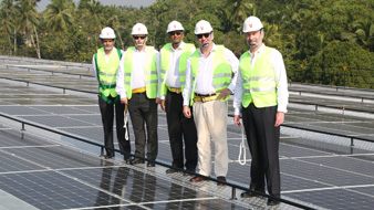 New solar power system for cold store