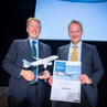 At the signing ceremony in Toulouse, France are Christopher Buckley (left), Executive Vice President Europe, Africa & Asia-Pacific, Airbus, and Rupert Hogg, Cathay Pacific Chief Executive Officer and Cathay Dragon Chairman.