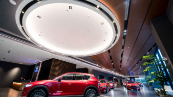 Mazda showroom opens