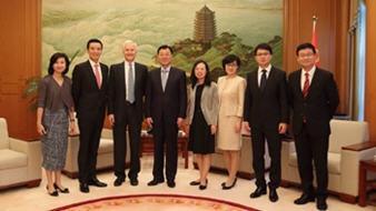 Courtesy calls on senior officials