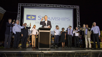 Steamships marks centenary