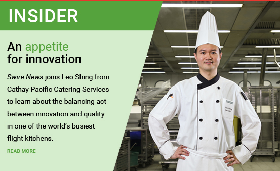 Insider: Swire News joins Leo Shing from Cathay Pacific Catering Services to learn about the balancing act between innovation and quality in one of the world’s busiest flight kitchens.