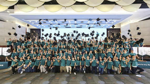 The graduation ceremony for I Can Fly 2019. The graduation ceremony for I Can Fly 2019.