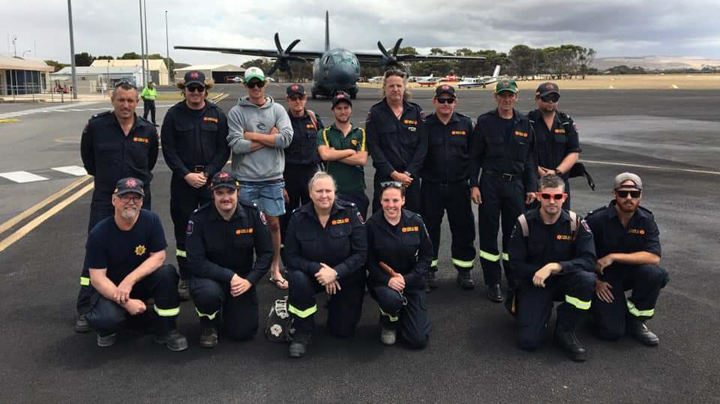Combating the Australian bushfires