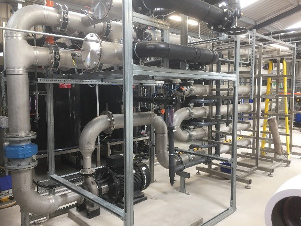 Argent Energy’s waste water treatment plant at Stanlow.