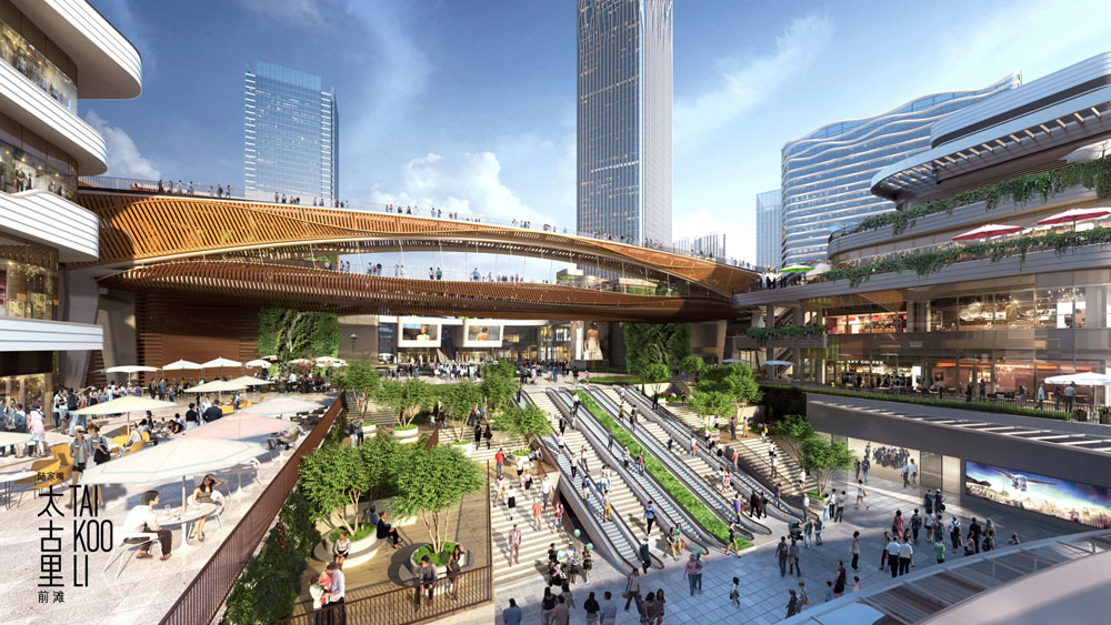 Taikoo Li Qiantan embodies Swire Properties’ “Taikoo Li” concept, which is well-known for its distinct openplan, lane-driven architectural design.