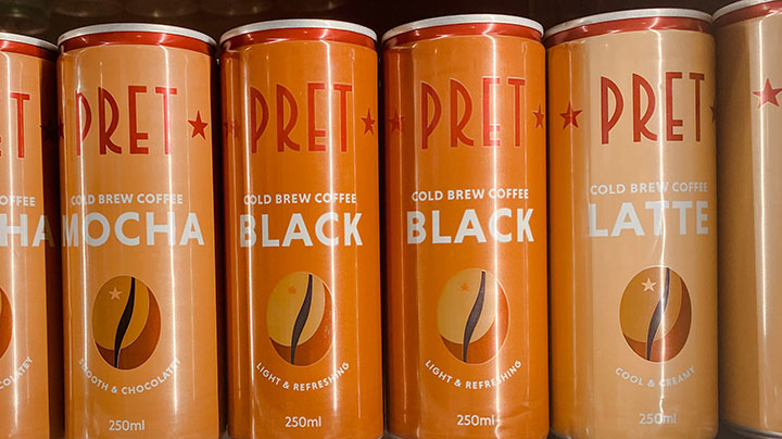 Finlays launches cold brew coffee through Pret A Manger