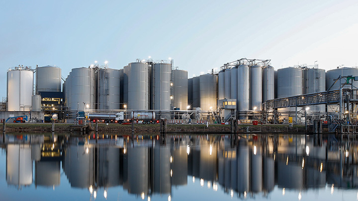 Storage facility for renewable fuels