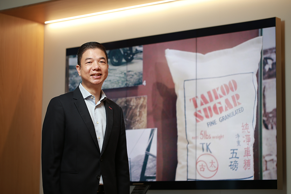 Allen Li, recently appointed as Director & General Manager of Swire Foods, was previously with Swire Coca-Cola and Taikoo Sugar. He aims to keep the iconic Taikoo Sugar brand responsive to macro health and other market trends.