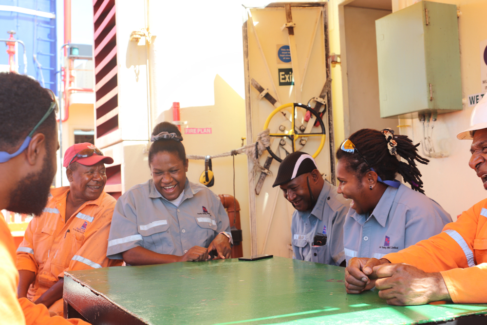 Lisa is thrilled to work with a highly experienced team of seafarers.