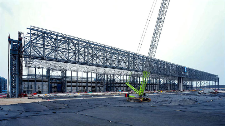 Construction milestone