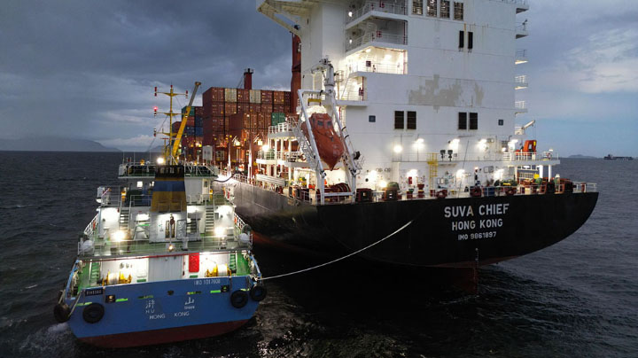 Sustainable transpacific voyage