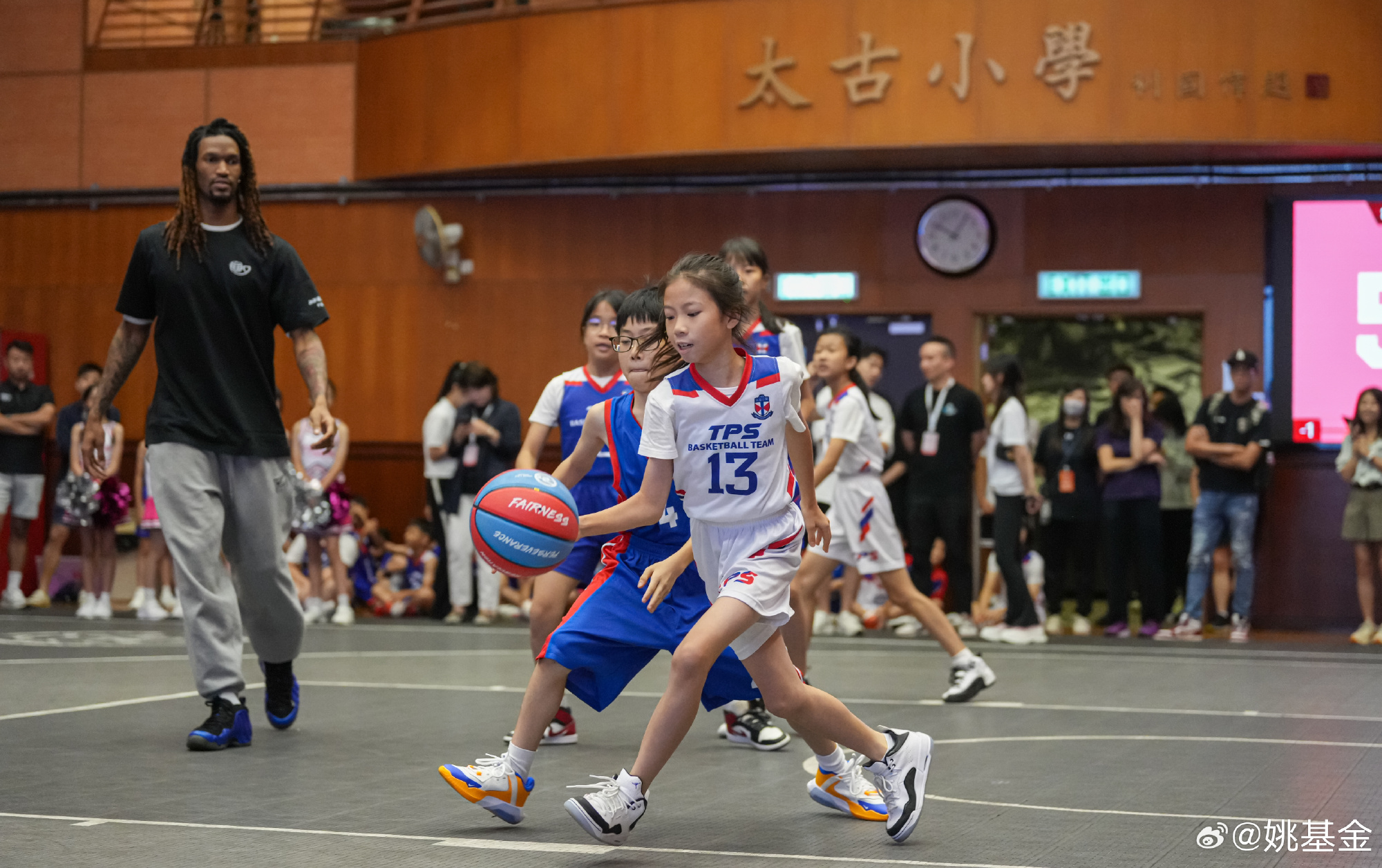 Players competing in a friendly match.