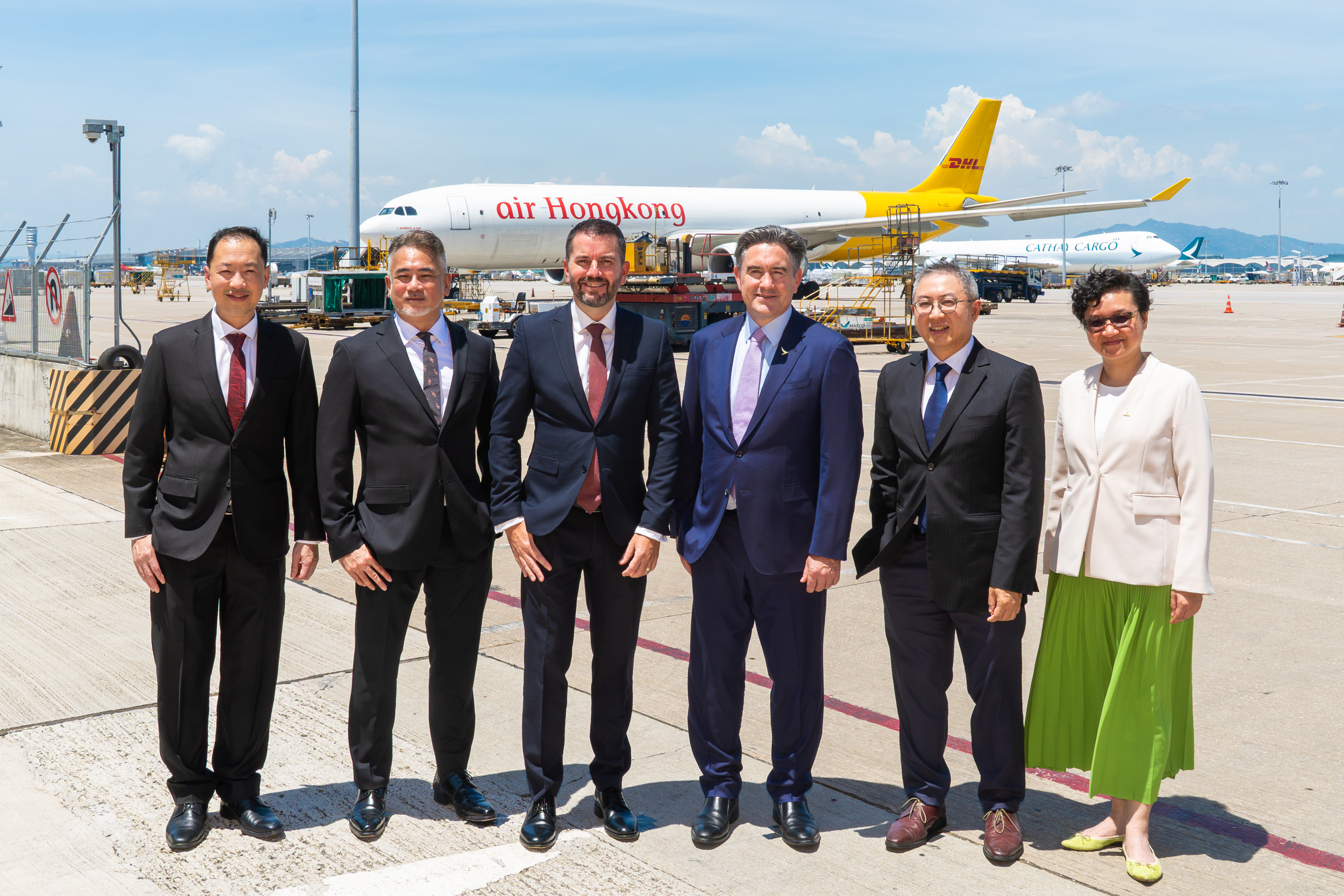 DHL Express and the Cathay Group have announced a new SAF partnership with a launch ceremony.