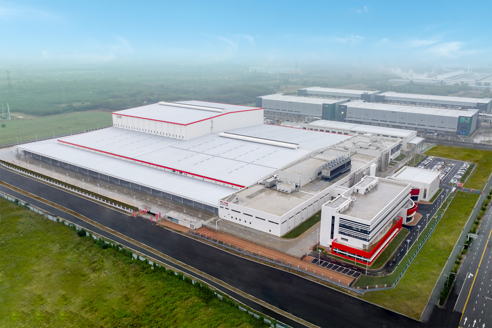 The new plant occupies a site spanning more than 13 hectares.