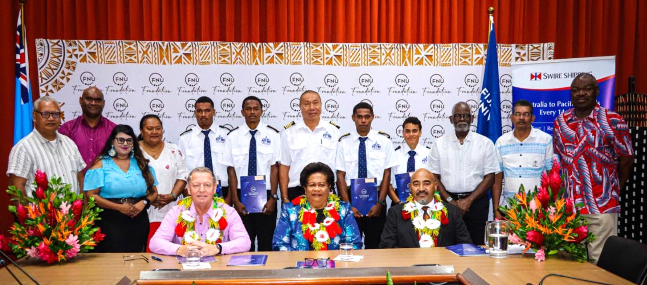 The new programme will help strengthen Fiji’s maritime workforce.