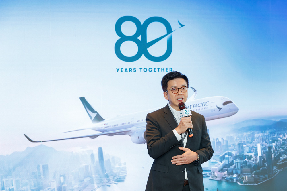 Ronald Lam, Chief Executive Officer, says Cathay is elevating customer experience through a massive investment in fleet, cabin and lounge products, and digital innovation.